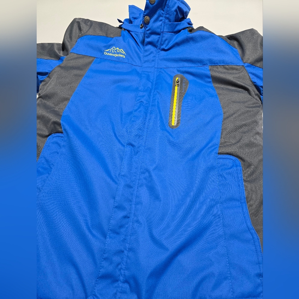 Mens Large Outdoor Jackets Royal blue